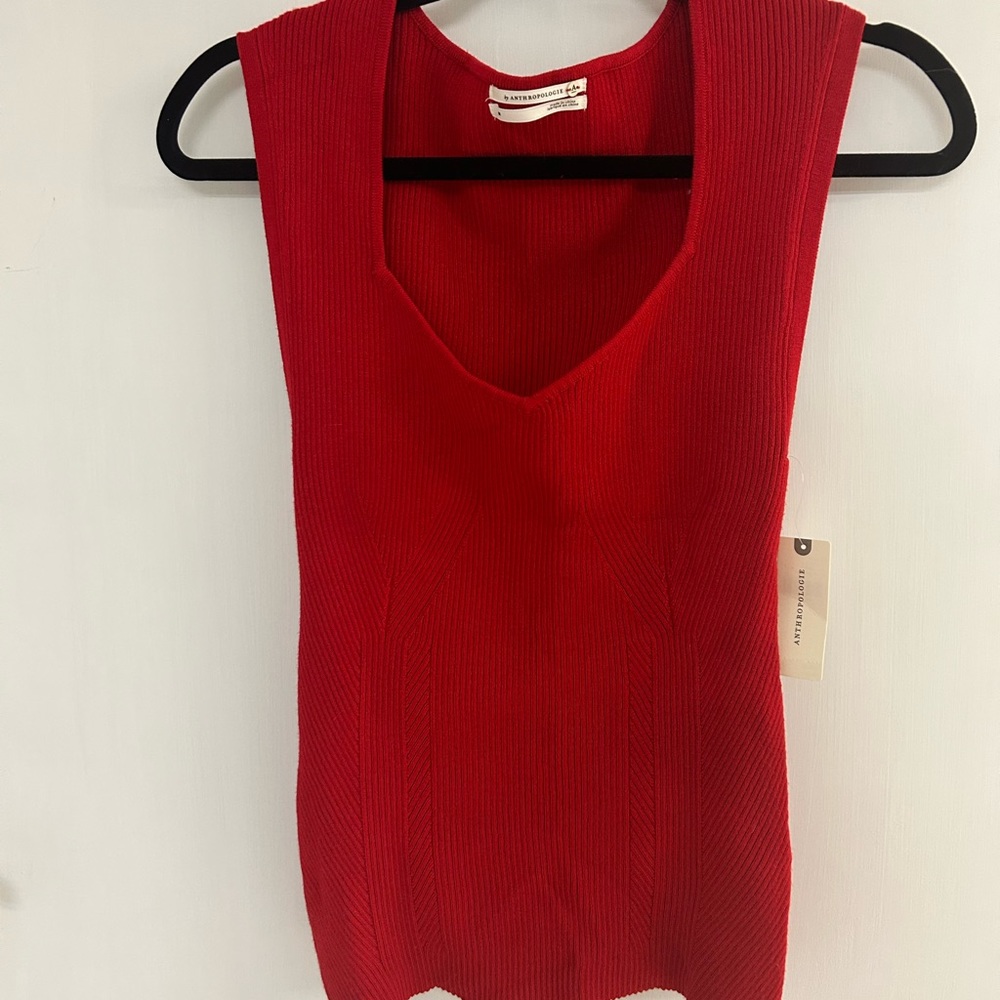 Anthro sweater tank